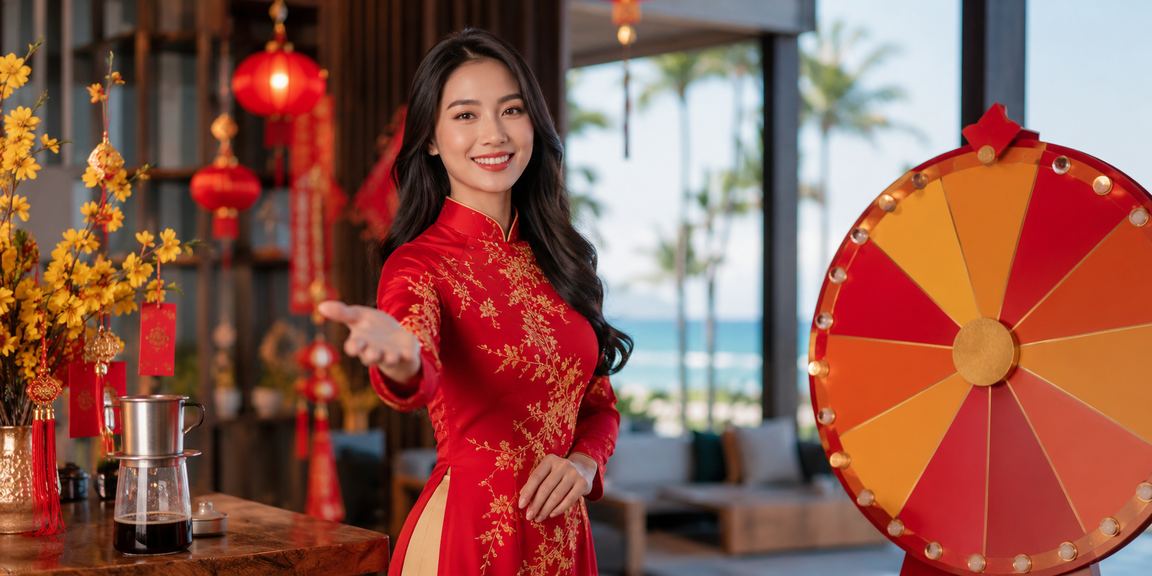 Bàn roulette và không gian casino tại Đà Nẵng gợi không khí chơi game trực tuyến hiện đại