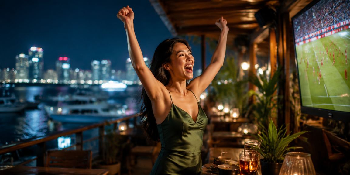Người chơi trải nghiệm casino và jackpot trực tuyến tại quán cà phê ven biển Nha Trang